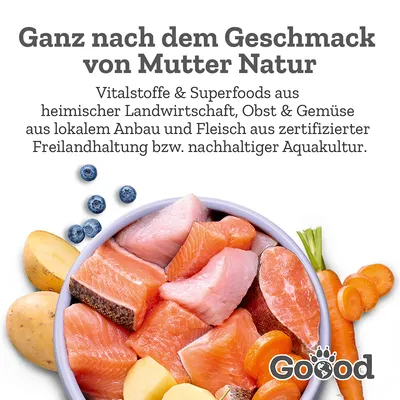 Goood Senior Dog 6 x 400 g - Freiland-Pute