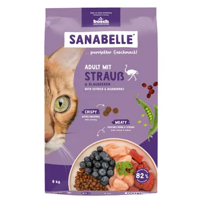 Sanabelle Adult pštros - 8 kg