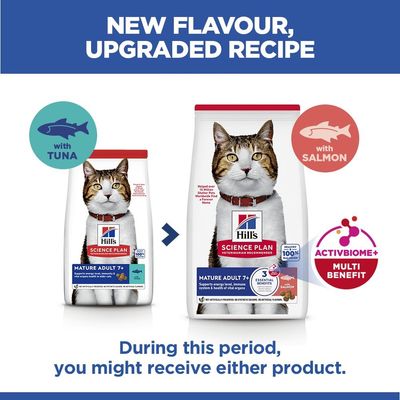 Hill's Science Plan Mature Adult 7+ сьомга