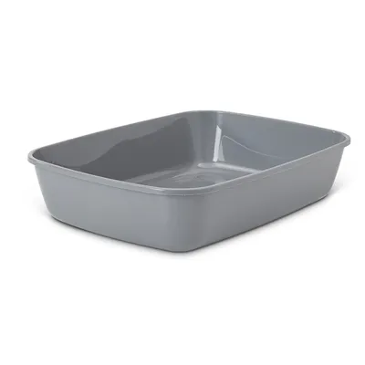 Savic Cat Litter Tray Iriz without Rim - 42cm - Grey