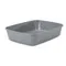 Savic Katzentoilette Iriz ohne Rand, 42 cm grau