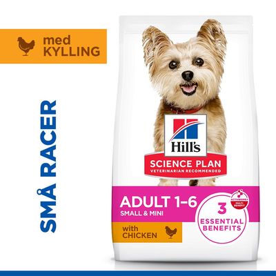 Hill's Science Plan Adult 1-6 Small & Mini med kylling