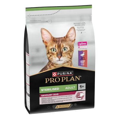 PURINA PRO PLAN Sterilised Adult Savoury Duo Anatra & Fegato 3 kg