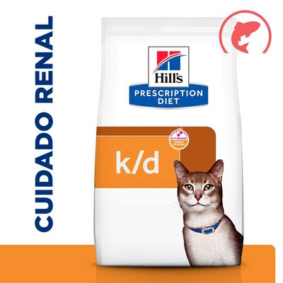 Hill's Prescription Diet k/d Kidney Care com salmão