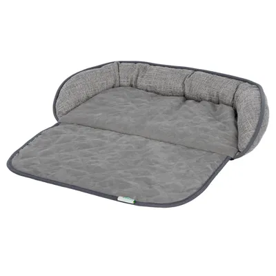 Kerbl Pet Couch Cushion Emalia - Grey - 60 x 40 x 12cm (L x W x H)
