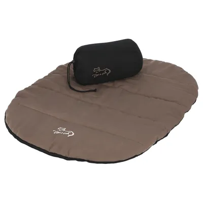 Kerbl Pet Traveller kutyapárna huzattal, taupe Kerbl Pet Traveller kutyapárna huzattal, taupe