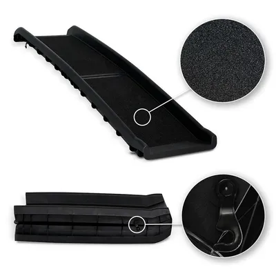 Lionto plastic hondenhelling - L 156 x B 40 x H 8 cm