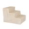 Lionto Haustiertreppe mit Plüschbezug beige: L 46 x B 36 x H 34 cm