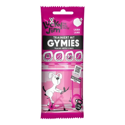 Lucky Jim Gymies 75 g - 3 x 75 g Lamm