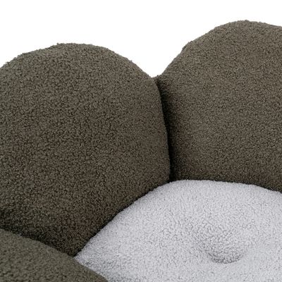 Ferplast legowisko Fiore Bouclé, zielono-szare