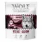 Wolf of Wilderness "Velvet Gloom" Curcan & Păstrăv - fără cereale 1 kg: rețetă nouă