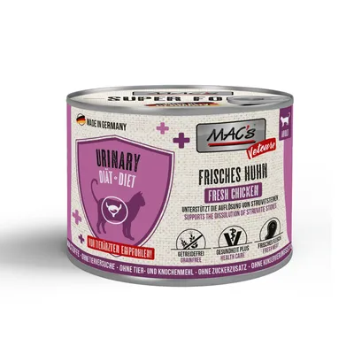 MAC's CAT Vetcare Urinary 6 x 200g - Fresh Chicken