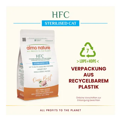 Almo Nature HFC Adult Sterilized piščanec