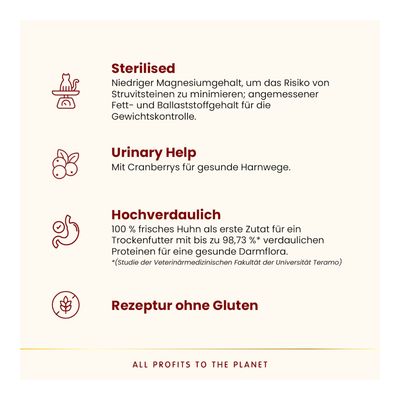 Almo Nature HFC Adult Sterilised poulet pour chat