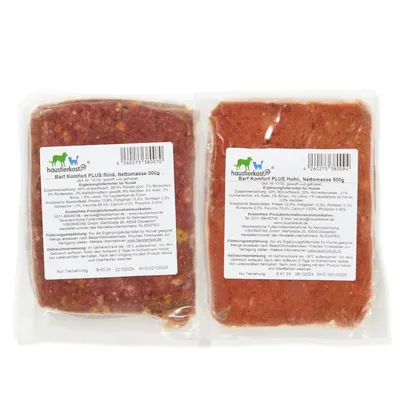 Haustierkost BIO BARF Komfort PLUS Menü - 20 x 1 kg Haustierkost BIO BARF Komfort PLUS Menü - 20 x 1 kg
