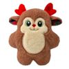 KONG Holiday Snuzzles Renna Tg. M: ca. L 23 x P 19 x H 8 cm