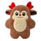 KONG Holiday Snuzzles Reindeer Größe M: L 23 x B 19 x H 8 cm