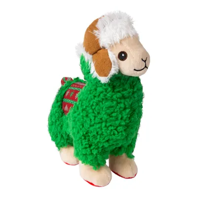 Jouet KONG Holiday Sherps Lama - Taille M : env. L 21 x l 18 x H 8 cm Jouet KONG Holiday Sherps Lama - Taille M : env. L 21 x l 18 x H 8 cm
