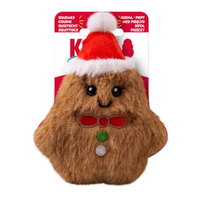 KONG Holiday Snuzzles Mini pepparkaksgubbe