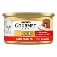 Sparpaket Gourmet Gold Schmelzender Kern 24 x 85 g - Rind