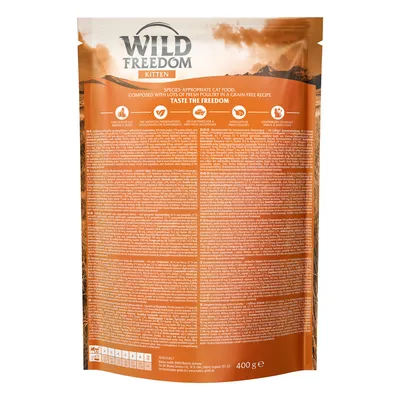 Wild Freedom Kitten "Wide Country" Poultry - Grain-Free - New Recipe! 400g