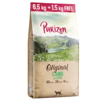 Purizon granule bez obilovin, 6,5 kg + 1,5 kg zdarma - Adult lamb and fish - 6,5 + 1,5 kg