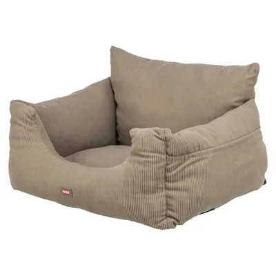 Trixie fotelik samochodowy dla psa, taupe