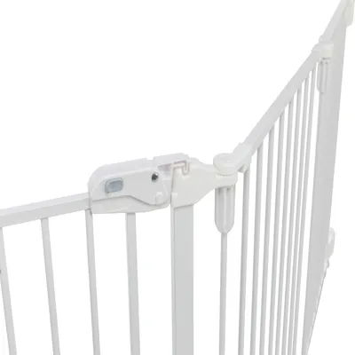 Trixie Absperrgitter mit Tür, 5-teilig - B 62,5 - 300 x H 76,5 cm