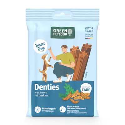 Green Petfood InsectDog Denties - Sparpaket: 13 x 180 g Green Petfood InsectDog Denties - Sparpaket: 13 x 180 g