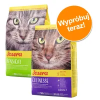 Mieszany pakiet próbny Josera, 2 x 2 kg - SensiCat + NatureCat