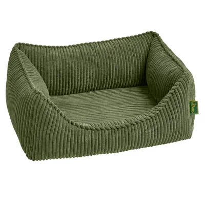 Hunter Ergonomische Hondensofa Corbie - L 80 x B 60 cm, groen Hunter Ergonomische Hondensofa Corbie - L 80 x B 60 cm, groen