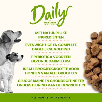 Almo Nature Daily alle rassen Rund & Rijst
