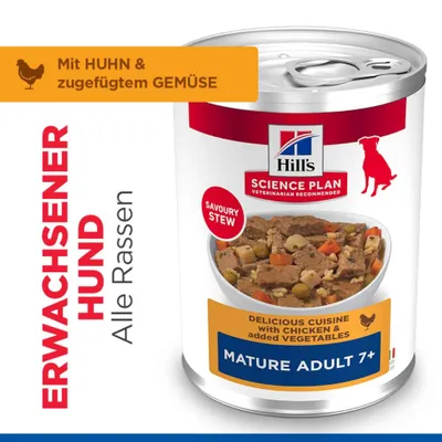 Hill's Science Plan Mature Adult Ragout mit Huhn & Gemüse