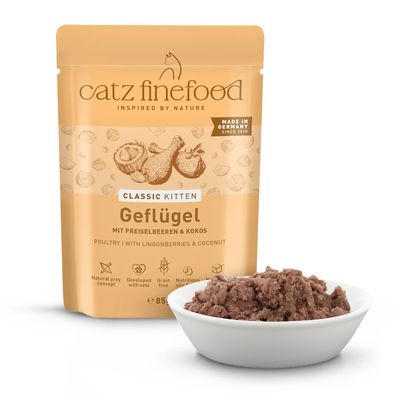 catz finefood Kitten, 8 x 85 g