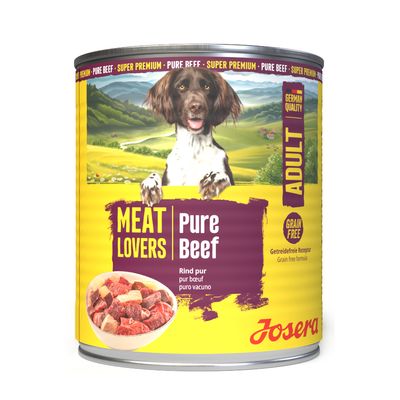 Josera Meatlovers Pure 6 x 800 g Rind (neues Design)