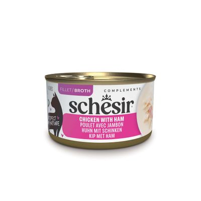Schesir Complements in Brühe 12 x 70 g Huhn mit Schinken