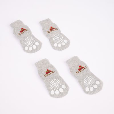zooplus Exclusive Pet & Parent Weihnachtliche Socken - für Hunde (Einheitsgröße)