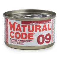 Voordeelpakket Natural Code Cooking Water Can 24 x 85 g - Tonijn en garnalen