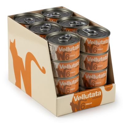 Natural Code Vellutata lattine 24 x 85 g - Pollo
