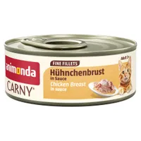 Voordeelpakket animonda Carny Adult in saus 24 x 60 g - Kipfilet