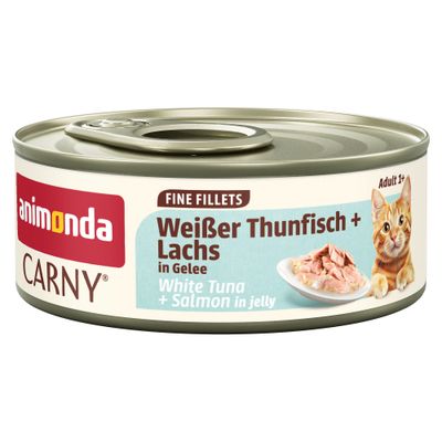 animonda Carny Adult Feine Fillets en gelatina 12 x 60 g