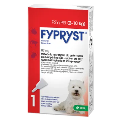 Fypryst Spot-On dla psów - 67 mg Fypryst Spot-On dla psów - 67 mg