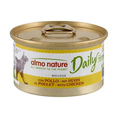 Korzystny zestaw Almo Nature Daily Menu, 12 x 85 g - Mus z kurczakiem