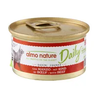 Almo Nature Daily Menu Kattenvoer 6 x 85 g - Hapje met Rund