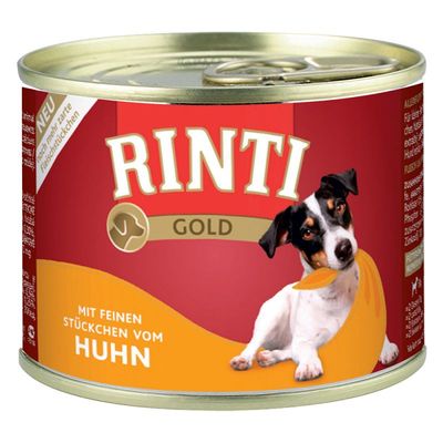 RINTI Gold 12 x 185 g Bucățele de pui