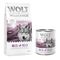 Wolf of Wilderness Kombi-Paket: Adult Trockenfutter + passende Nassfutter 12 kg Wild Hills - Ente + 24 x 800 Wild Hills - Ente