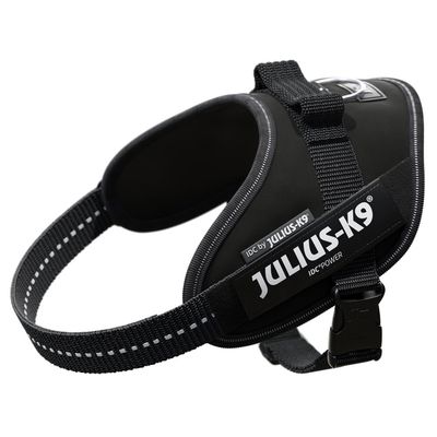 JULIUS-K9 IDC®-Powergeschirr - schwarz Größe S: Brustumfang 49 - 67 cm