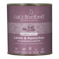 catz finefood 6 x 800 g - Lamm & Kaninchen