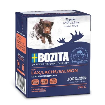 Bozita Bouchées en gelée 24 x 370 g pour chien - Saumon