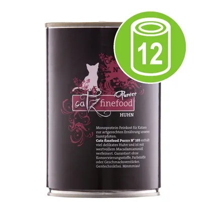 Økonomipakke catz finefood Purrrr 12 x 400/375 g